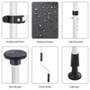 Yaheetech Manual Retractable Awning With Adjustable Angle & Height For Patio, Balcony, Courtyard, Porch, Deck - 4 of 4