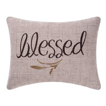 C&F Home 12" x 15" Blessed Printed Fall Throw Pillow
