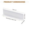 Unique Bargains Aluminum Modern Finger Edge Pull Cabinet Concealed Handles 10 Pcs - 2 of 4