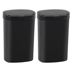 FDW 13 Gallon Trash Can Kitchen Trash Can with Motion Sensor Trash Bin For Home Kitchen Bathroom - 1 of 4