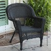 HomeStock  Wicker Chair with Cushion - Set of 2 - 3 of 4