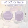 Unique Bargains Vintage Velvet Octagonal 2 Slots Jewelry Storage Boxes 2 Pcs - 2 of 4