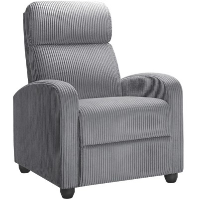 LACOO Corduroy Recliner Chair Padded Club Chair