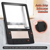 TASALON Salon Hand Mirrors with Handle - Unbreakable Handheld Mirror - Black - 4 of 4