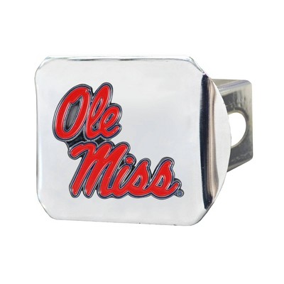 NCAA University of Ole Miss Rebels Metal Emblem Hitch Cover