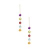 Designs by Gioelli 10K Yellow Gold Gemstone Dangle Earrings - 3 of 3