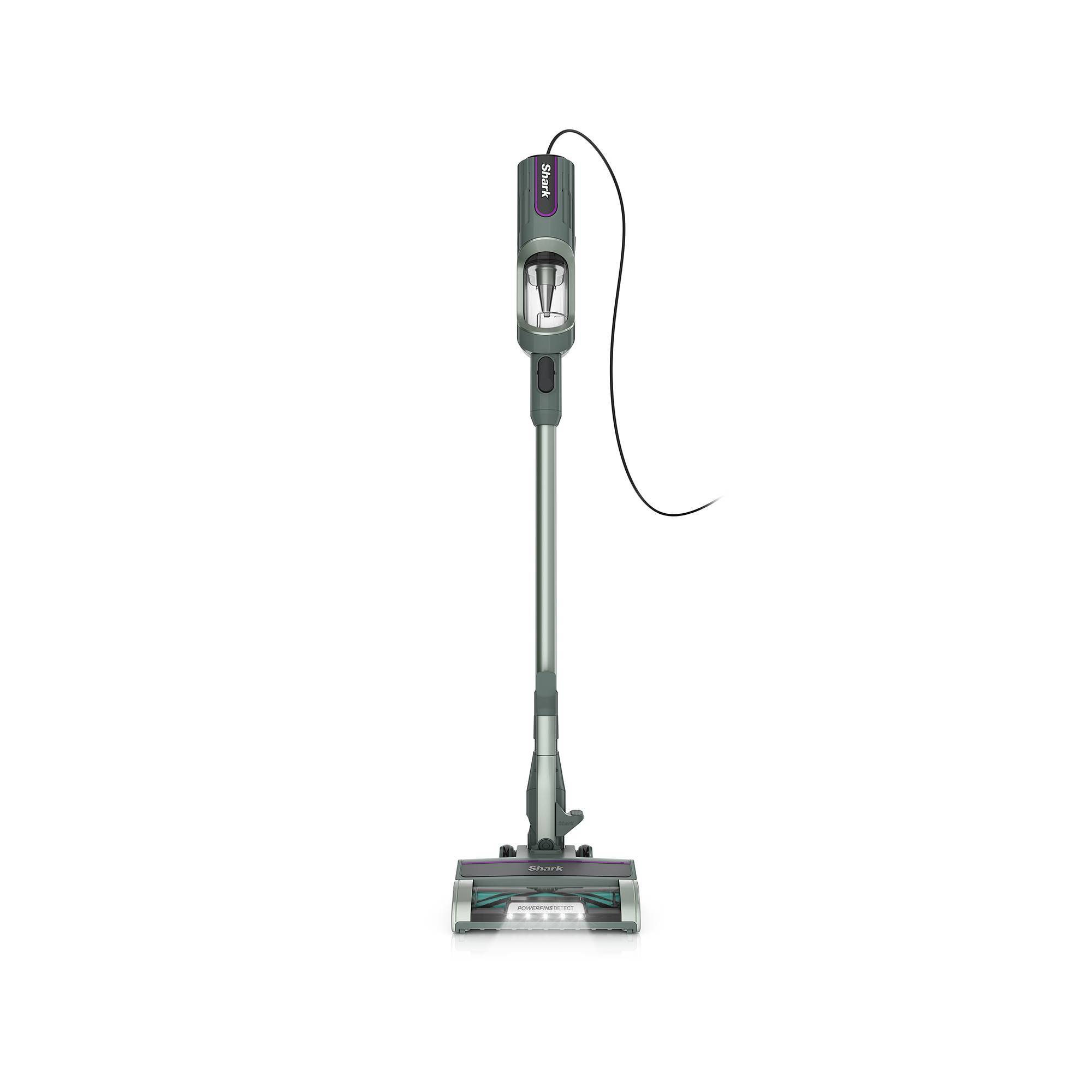 Shark Detect Ultralight Corded Stick Vacuum HZ752 8" Cleaning Path Green