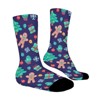 Christmas Cookies Women Printed Crew Socks Funny Funky Socks Soft Polyester Novelty Gifts for Artists Men - 3 of 4