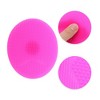 Unique Bargains Silicone Facial Cleansing Brush 3.94"x3.15"x1.3" 1 Pc - 3 of 4