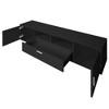 NicBex TV Stand Modern TV cabinet Entertainment Center with Storage for Up to 75 inch for Gaming, Living Room, Bedroom - 2 of 4