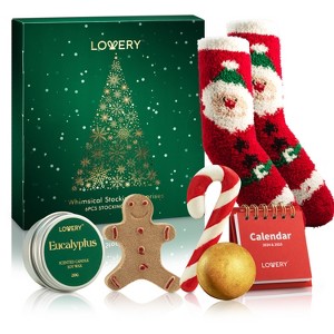 Lovery 6pc Stocking Stuffers Set - Assorted Beauty Gifts Bath and Body Gifts - 1 of 4