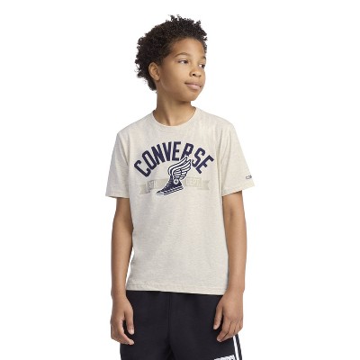 Converse® Boys' High Top Logo Graphic T-Shirt - Beige