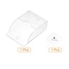 Unique Bargains Acrylic Wall Mount Office Media Remote Control Storage Box - 3 of 3