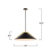 Artcraft Lighting Baltic 3 - Light Pendant in  Black/Brushed Brass - 2 of 4
