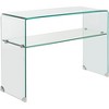 Hollis Console Table - Clear - Safavieh - 4 of 4