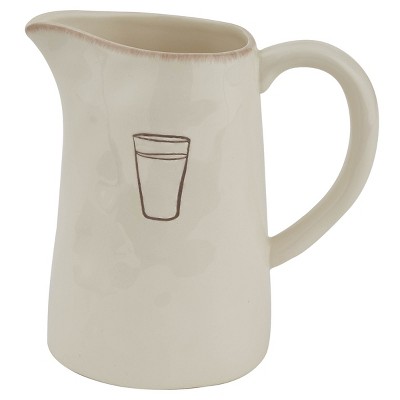 Park Designs Villager Pitcher - Cream