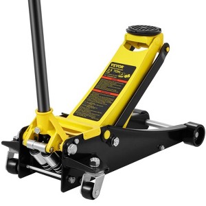 Yukimo 2.5 Ton Low Profile Floor Jack, Heavy Duty Steel Dual Piston Rapid Pump with 5500 lbs Capacity - 1 of 4