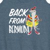 Women's - Disney - Straight Outta Bermuda Graphic Racerback Tank - 2 of 4