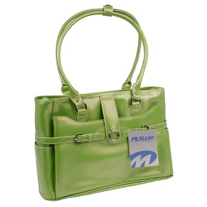 McKleinUSA Womens Laptop Briefcase Career Green 96561 USA Willow Springs Travel Outdoor Leather Bag : McKleinUSA - 1 of 4