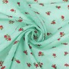 INSPIRE CHIC Women's Floral Printed Blended Cotton Small Square Neck Scarves 21.7x21.7" 1Pc - 4 of 4
