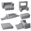 Modular Kids Couch for Toddler Playroom, Bedroom Imaginative Furniture - 4 of 4