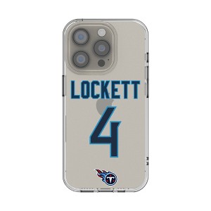 NFL Tennessee Titans Players Game Tactic Clear Cell Phone Case for Apple iPhone - 1 of 4
