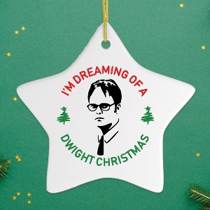 I'm Dreaming of a Dwight Christmas Ornament, Funny Decoration| OrnamentallyYou - 1 of 3