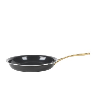 Martha Stewart 14-Piece Black and Gold Non-Stick Aluminum Cookware Set