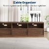 TV Stand for TVs up to 85",Mid Century Modern Entertainment Center with Storage Drawer & Open Shelves - 2 of 4