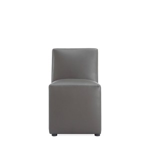 Anna Modern Square Faux Leather Dining Chair - Manhattan Comfort - 1 of 4