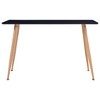 vidaXL Bar Table Solid Acacia Wood 59.1"x27.6"x41.3" - 2 of 4