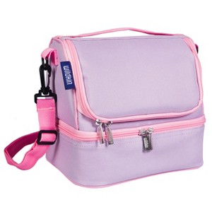 Wildkin Solid Two Compartment Kids Lunch Bag - Unisex - 1 of 4