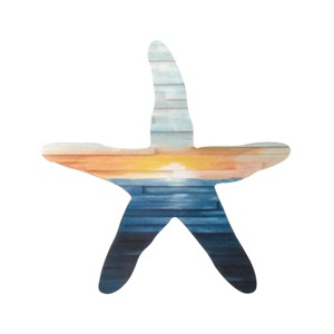 Beachcombers Sea Star Wall Decor - 1 of 2