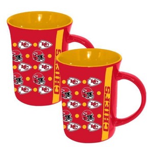 NFL Kansas City Chiefs Line Up Mug - 15oz - 1 of 3