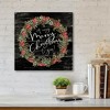 Courtside Market A Very Merry Christmas Wreath 14x14 Art Board - 2 of 2