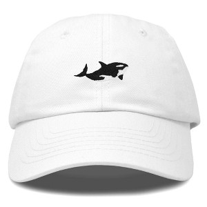 Dalix Orca Cap Aquarium Embroidered Mens Cotton Dad Hat Baseball Hat - 1 of 4