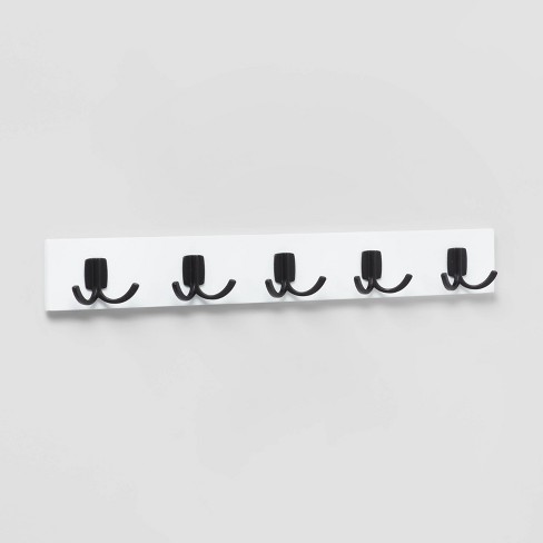 5 Pieces Ice Shelter Coat Hooks Heavy Duty Shelter Hooks Black Accessory  Hanger for Ice Fishing Shelters and Hunting Blinds