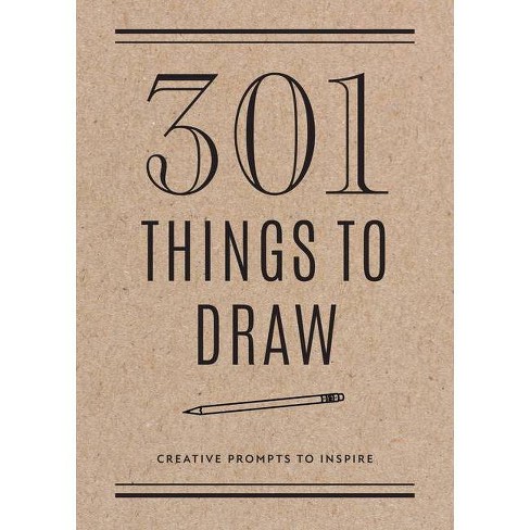 Big Book of Ideas to Sketch Drawing Book, Sketchbook Filled With Prompts,  Art Book, Gifts for Artists 