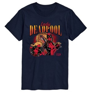 Men's - Marvel - Lady Deadpool Short Sleeve Graphic T-Shirt - 1 of 4