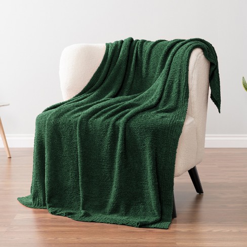 Target green throw sale