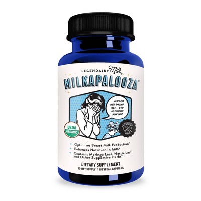 Image of Legendairy Milk Milkapalooza Lactation Vegan Supplement  - 60ct