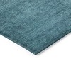 Brown Blue And Taupe Ombre Washable Indoor Outdoor Area Rug - 4 of 4