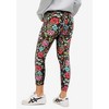 ellos Plus Size Knit Capri Leggings - 3 of 4