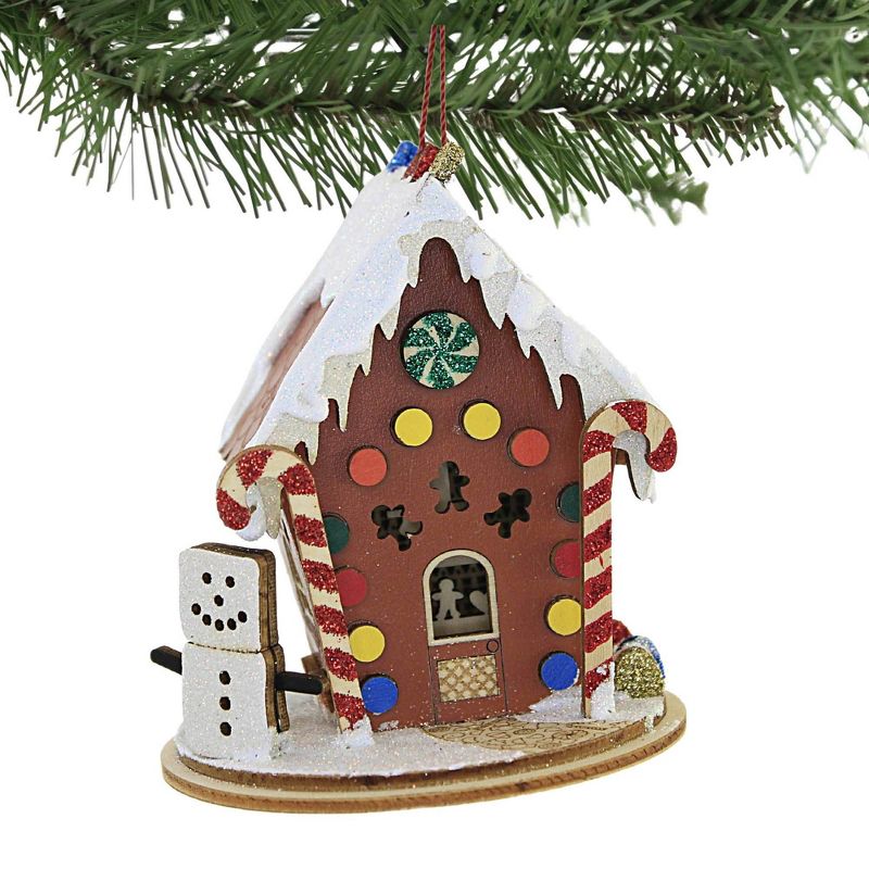 Ginger Cottages 4.0 Inch Hansel Gretel Gingerbread Ornament Candycanes Gum Drops Tree Ornaments, 2 of 4