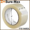 Sure-Max Premium Carton Packing Tape 2.0 mil 330 Feet (110 yards) - Clear - image 3 of 4