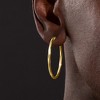 Ross-Simons Italian 18kt Yellow Gold Oval-Shaped Twisted Hoop Earrings - 3 of 4