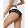 INSPIRE CHIC Women's Soft High Waist Stretch Breathable Tummy Control Cotton Briefs 6 Packs - image 2 of 4