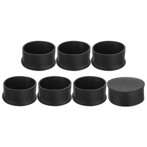 Unique Bargains Non-Slip Noise Reduction Non-Marking Furniture Chair Leg Caps - 1 of 4