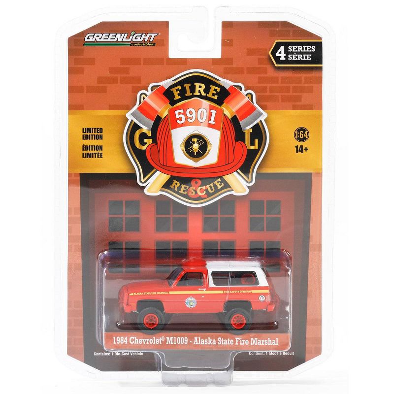 1/64 1984 Chevrolet M1009, Alaska State Fire Marshal, Fire & Rescue 4 67050-D, 2 of 3