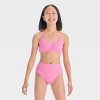 Girls' Hi Aloha Swimsuit Bottom - art class™ Pink - 3 of 3